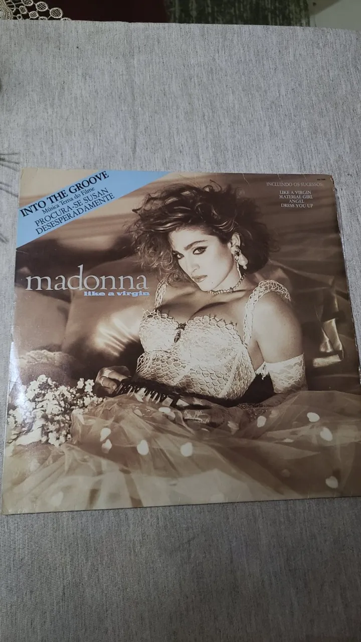 Madonna Like A Virgin Disco De Vinil Lp