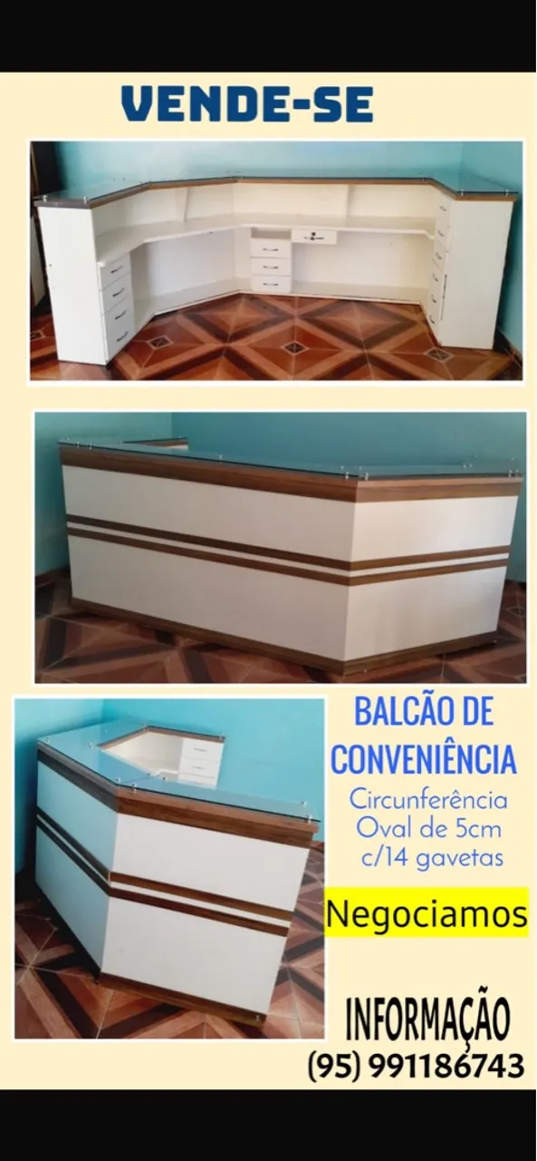 Balcão de Conveniência para Comércio