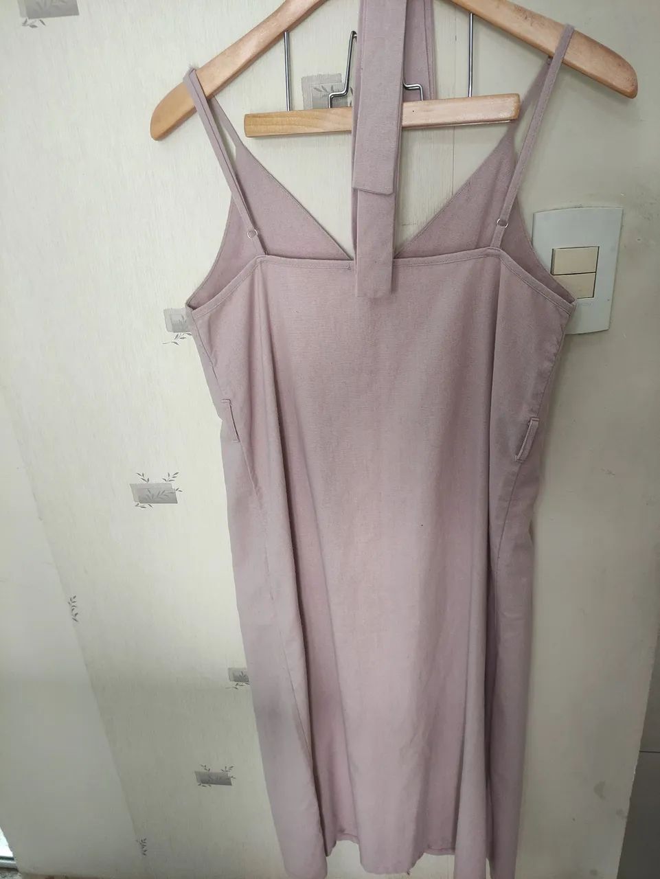 Aqua vestido linho M Midi 70,00 - Foto 4