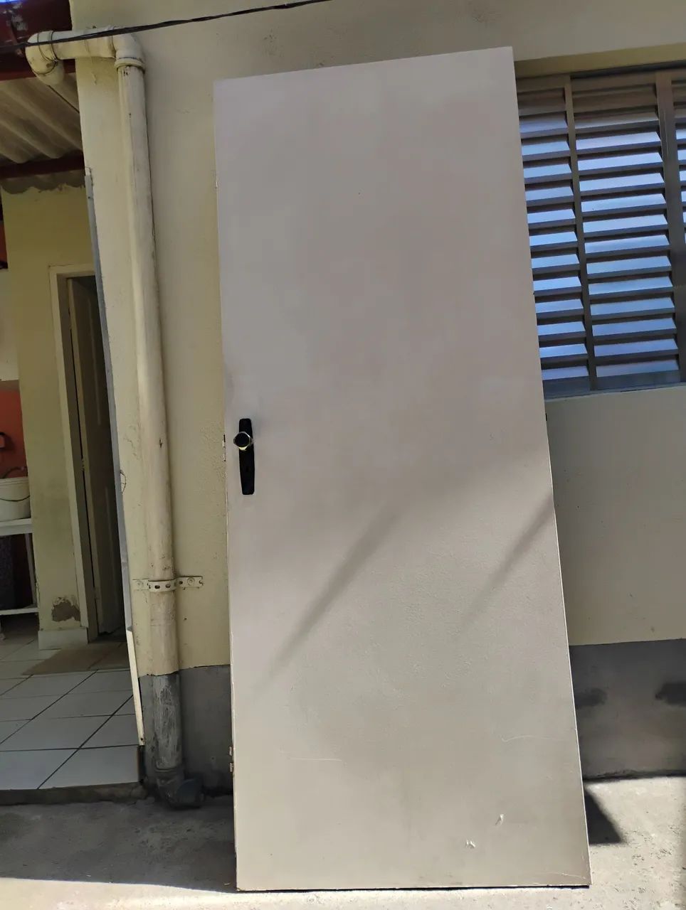 Porta de madeira branca - Foto 2