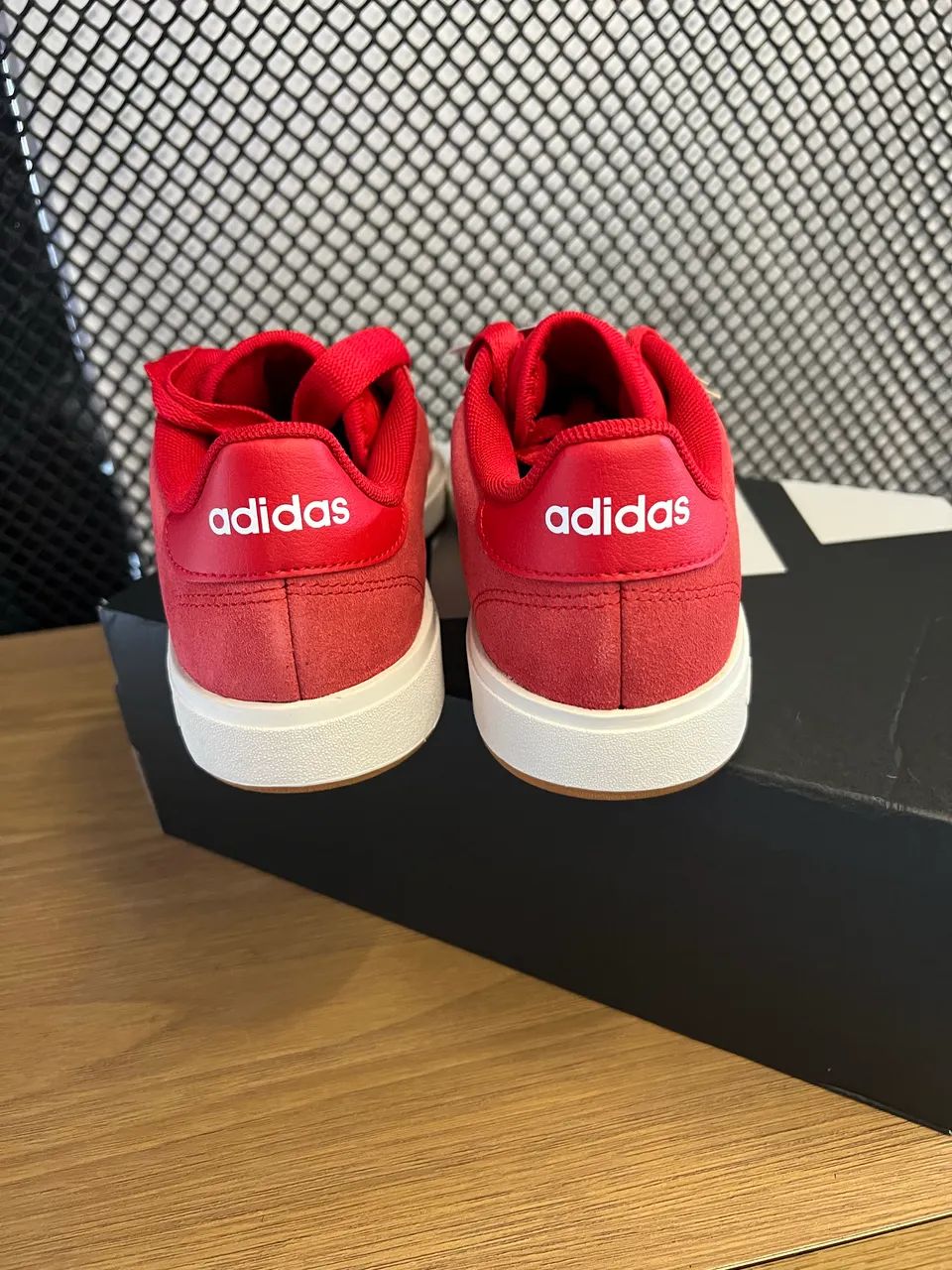 Tênis Adidas Grand Court Base Suede Feminino Original - Foto 6