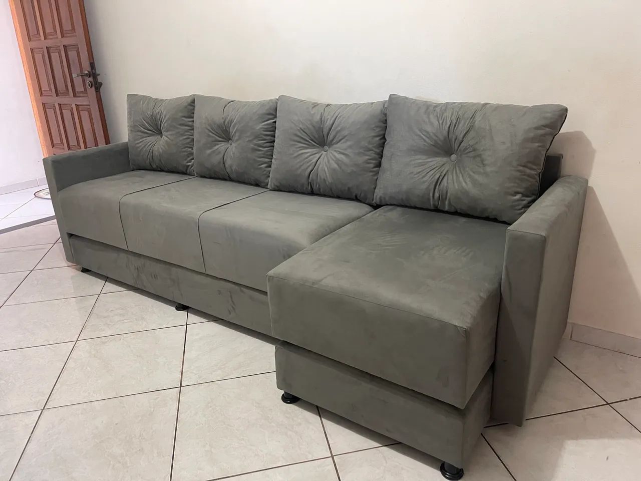 Sofá 4 Lug OFERTA ESPECIAL Muito grande PAGUE NA ENTREGA