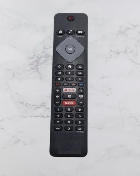Controle Remoto Compatível Televisão Smart Philips 4k 50pug6513 710 - Foto 4