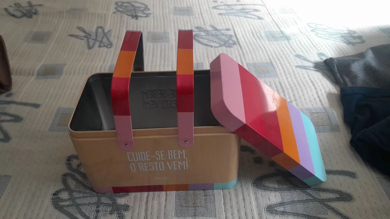 Caixa em Lata  Vintage BOTICÁRIO  - Foto 3
