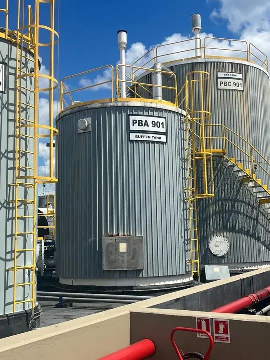 Tanques de armazenamento industrial
