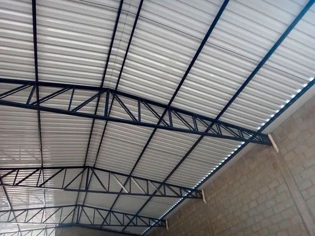 Galpão estrutura metálica mão-de-obra e material pronto rápido ac carro ou 12x - Foto 6