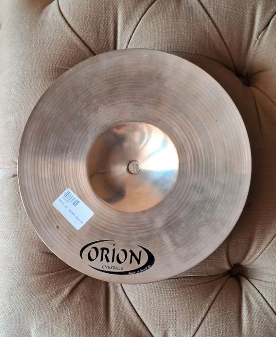 Prato de Bateria Splash de 10 Bronze B20 Só 280 - Foto 2