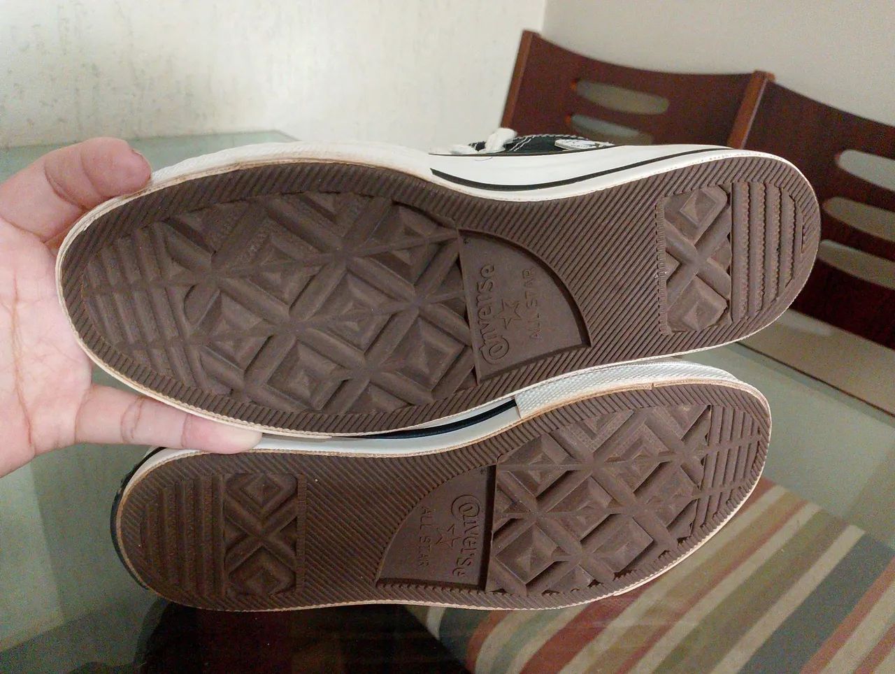 Converse All Star Preto - Tênis Clássico Tam.33 - Foto 2