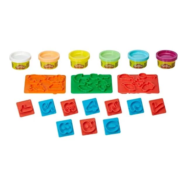 Conjunto de Massinhas - Play-Doh - Moldes de Números - Hasbro
