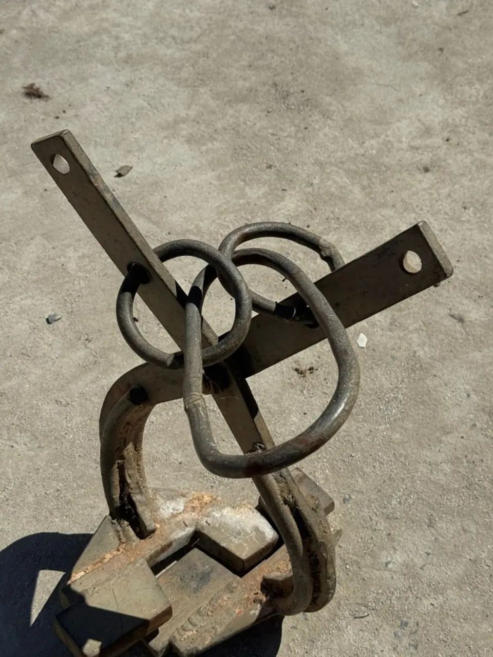 Dispositivo Para Içamento De Poste Duplo T Gato Pega Poste - Foto 3