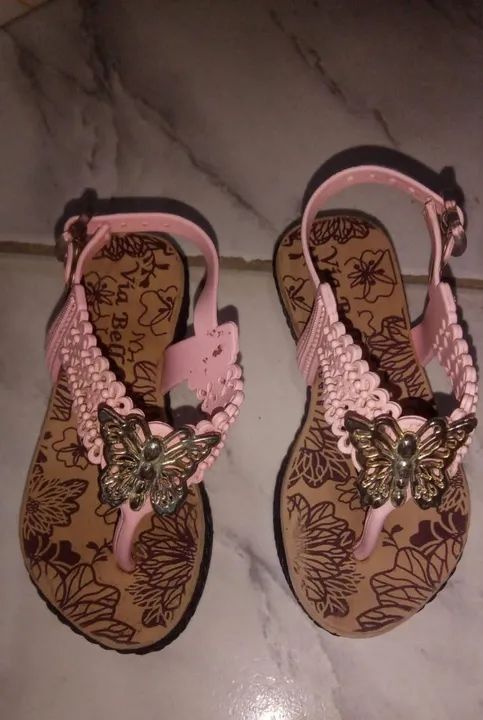 Sandálias  borboletas - Rosa - Foto 3