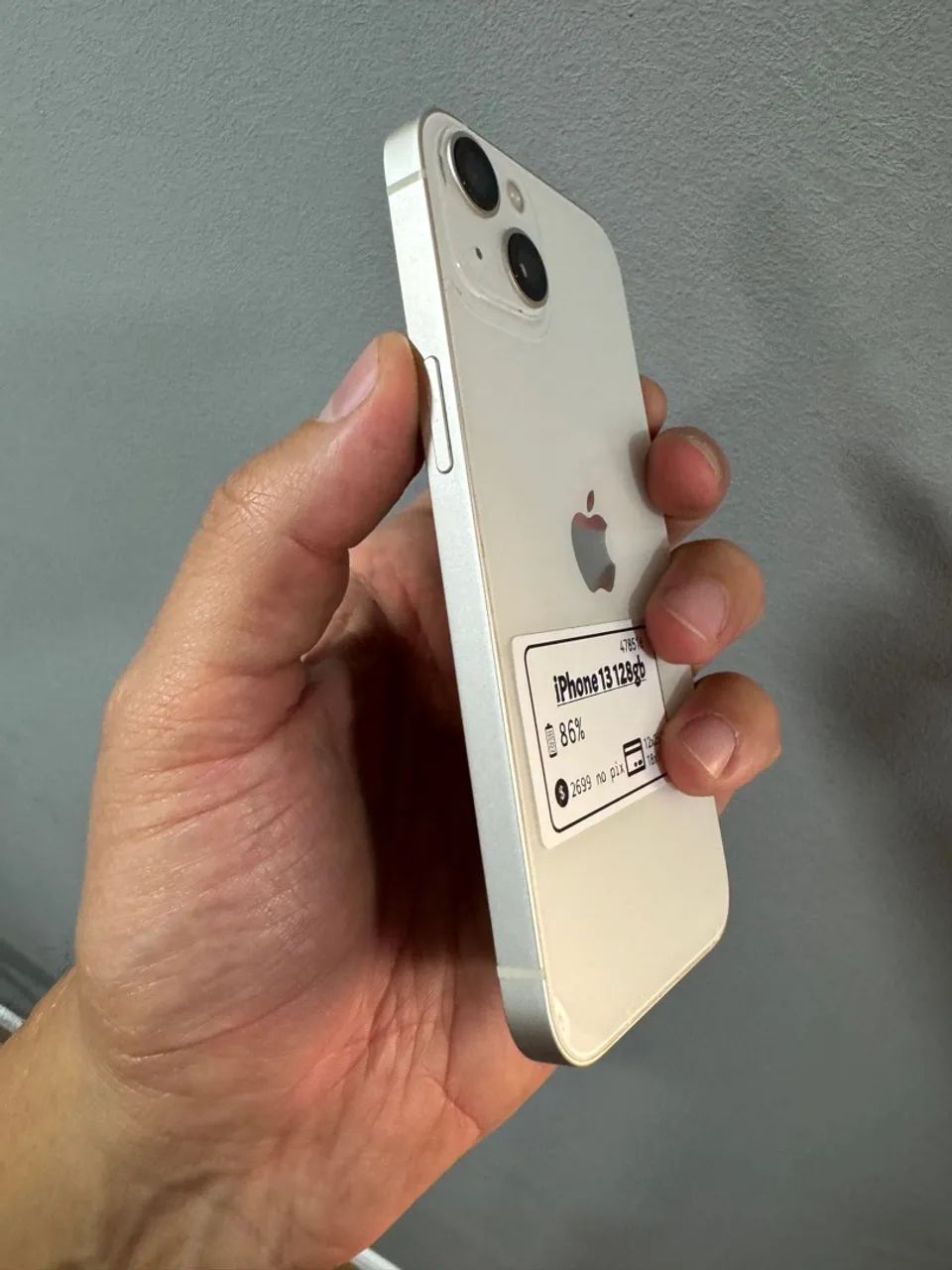 iPhone 13 128GB - Branco - 86% bateria - Celulares e Smartphones
