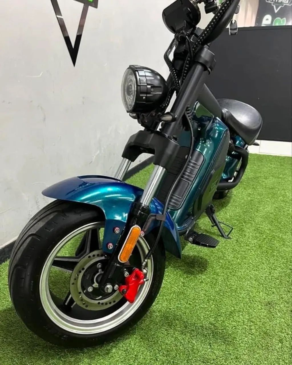 Scooter elétrica 3000w 30ah, chega a 70km/h e faz até 60km com uma carga. - Foto 3