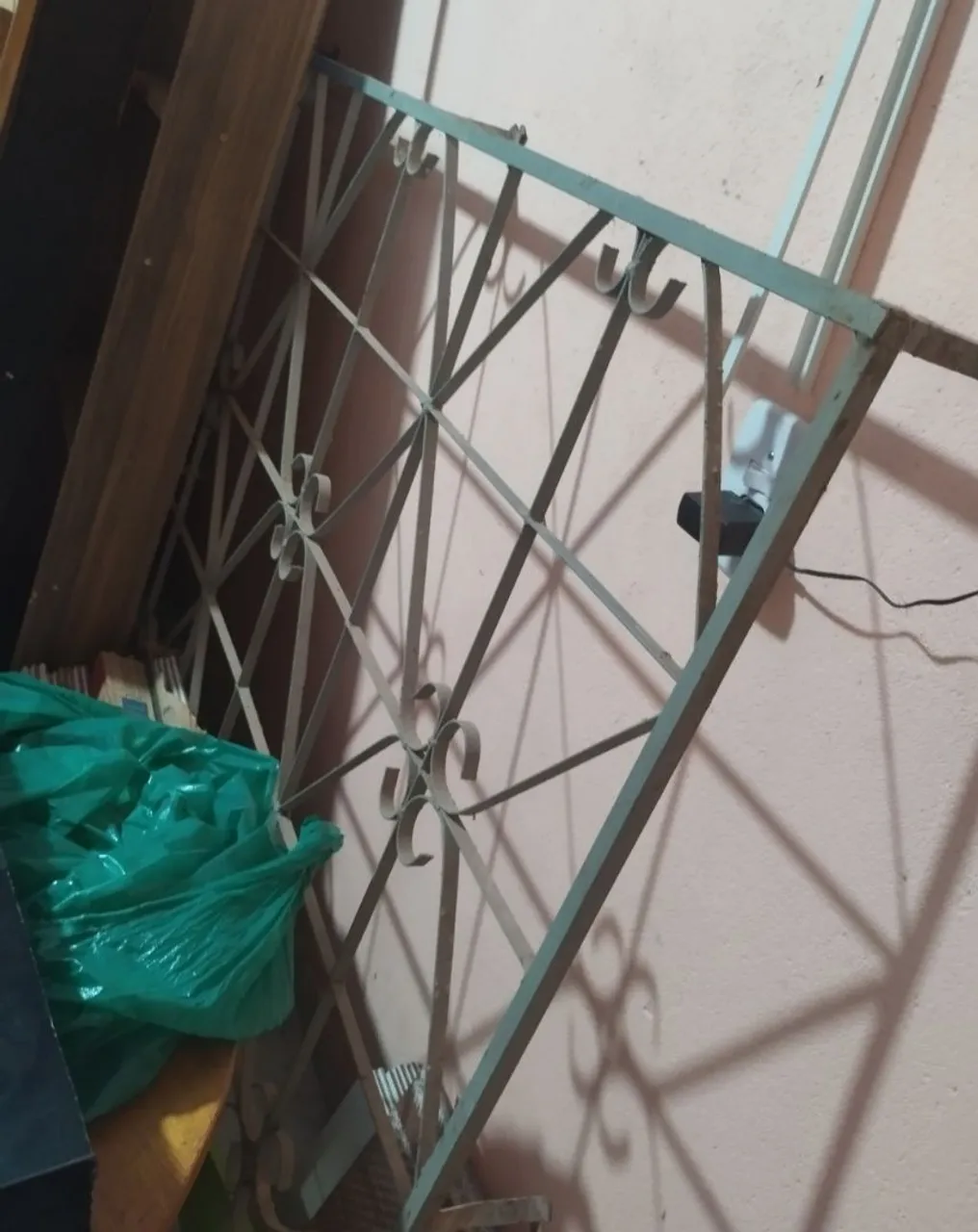 Grade de ferro para proteção