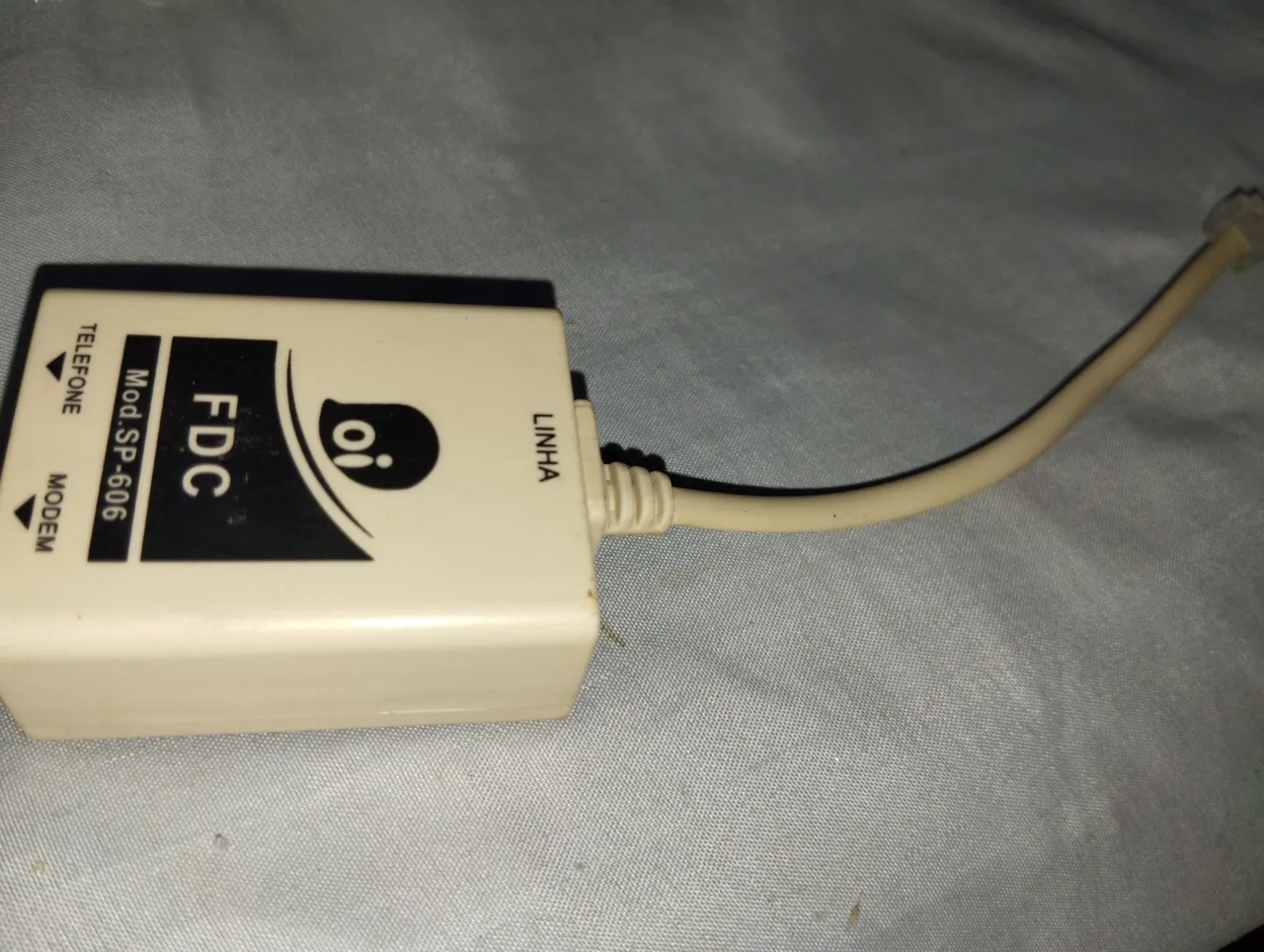 Imagem de Filtro ADSL Com Duas Saídas Internet E Telefones Modem