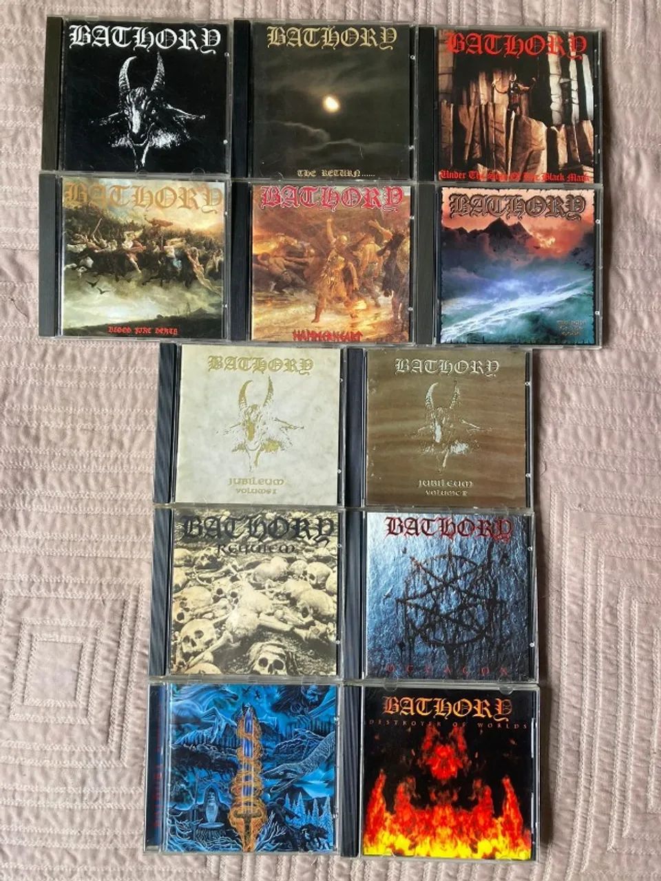 Bathory / CD5枚セット 13 Box Set (Box Vazio) – Classic Metal – Especializada em Metal