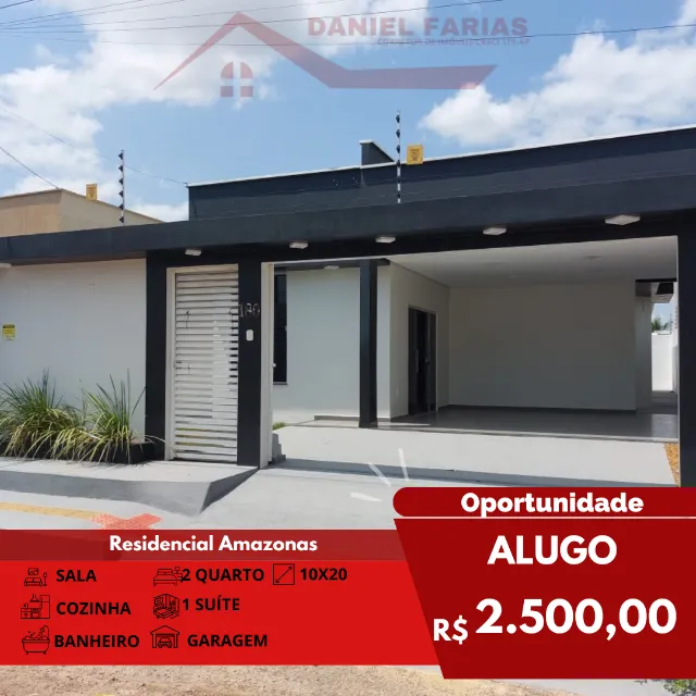 alugo casa residencial amazonas