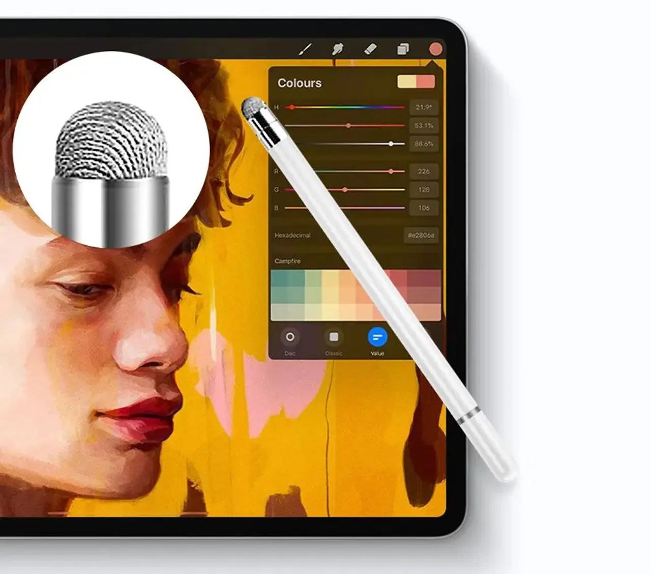 Caneta Stylus Universal para Tablets e Smartphones - Foto 5