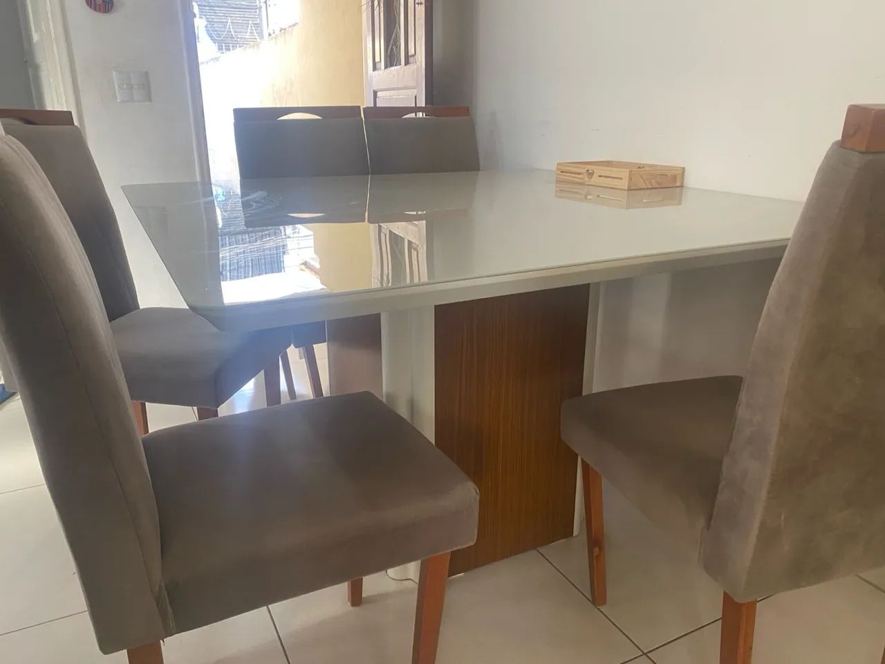 MESA TAMPO VIDRO TEMPERADO  - Foto 4