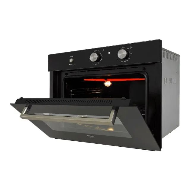 FORNO ELETRICO FISCHER INFINITY EMBUTIR 50L PRETO TURBO GRILL - Foto 3