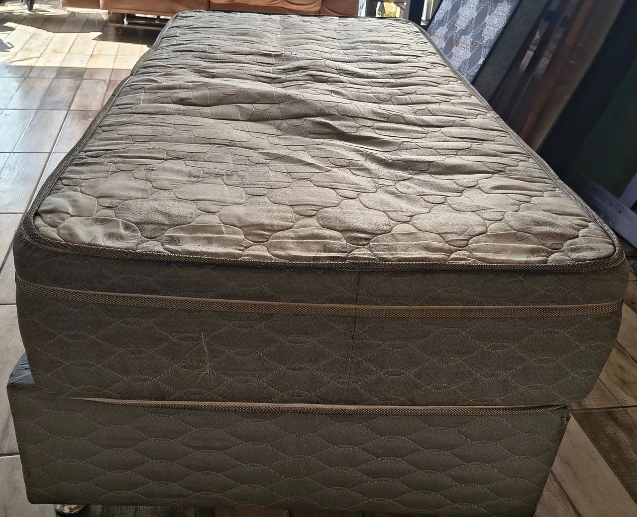 Cama box solteiro 
