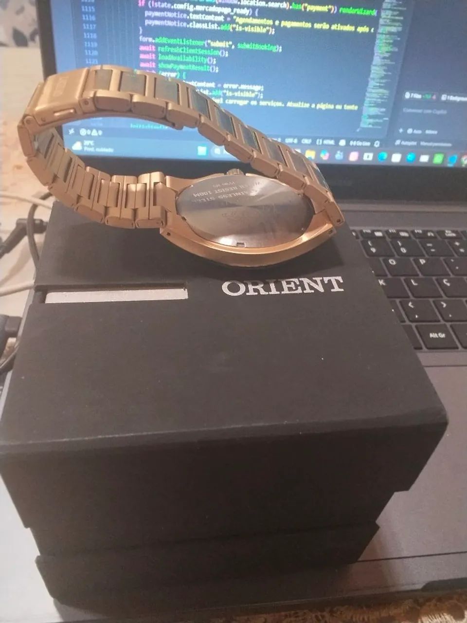 Vendo orient  750 ou troco em notebook. - Foto 5