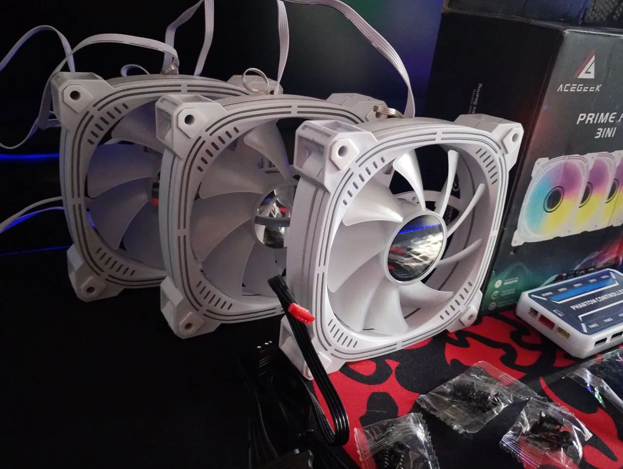 Kit FAN acegeek prime, com controladora - Foto 3