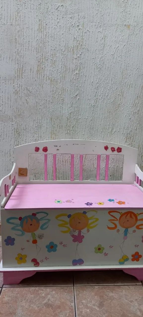 Baú e mancebo infantil conjunto - Foto 3