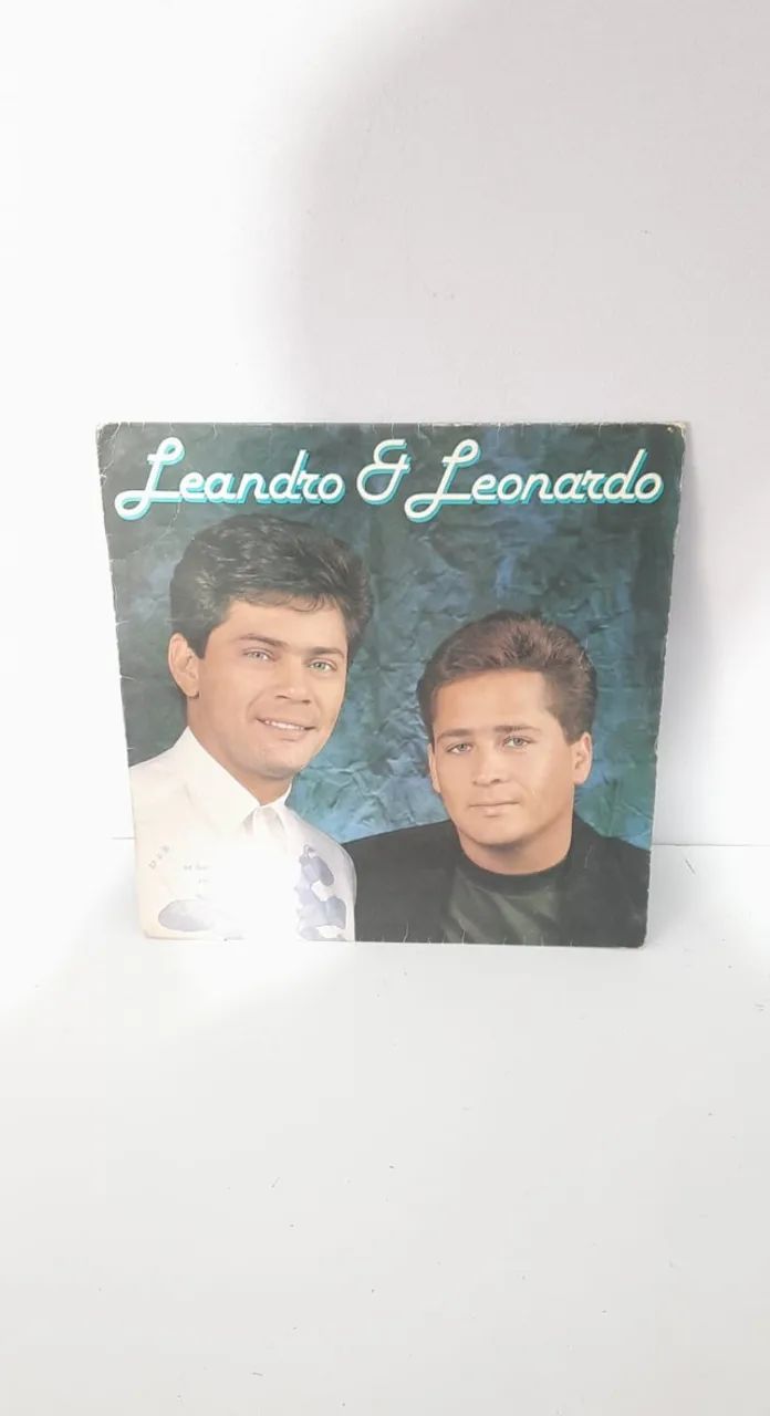 LP Leandro E Leonardo Original 1991 Chantecler Pense Em Mim Vinil - Foto 5