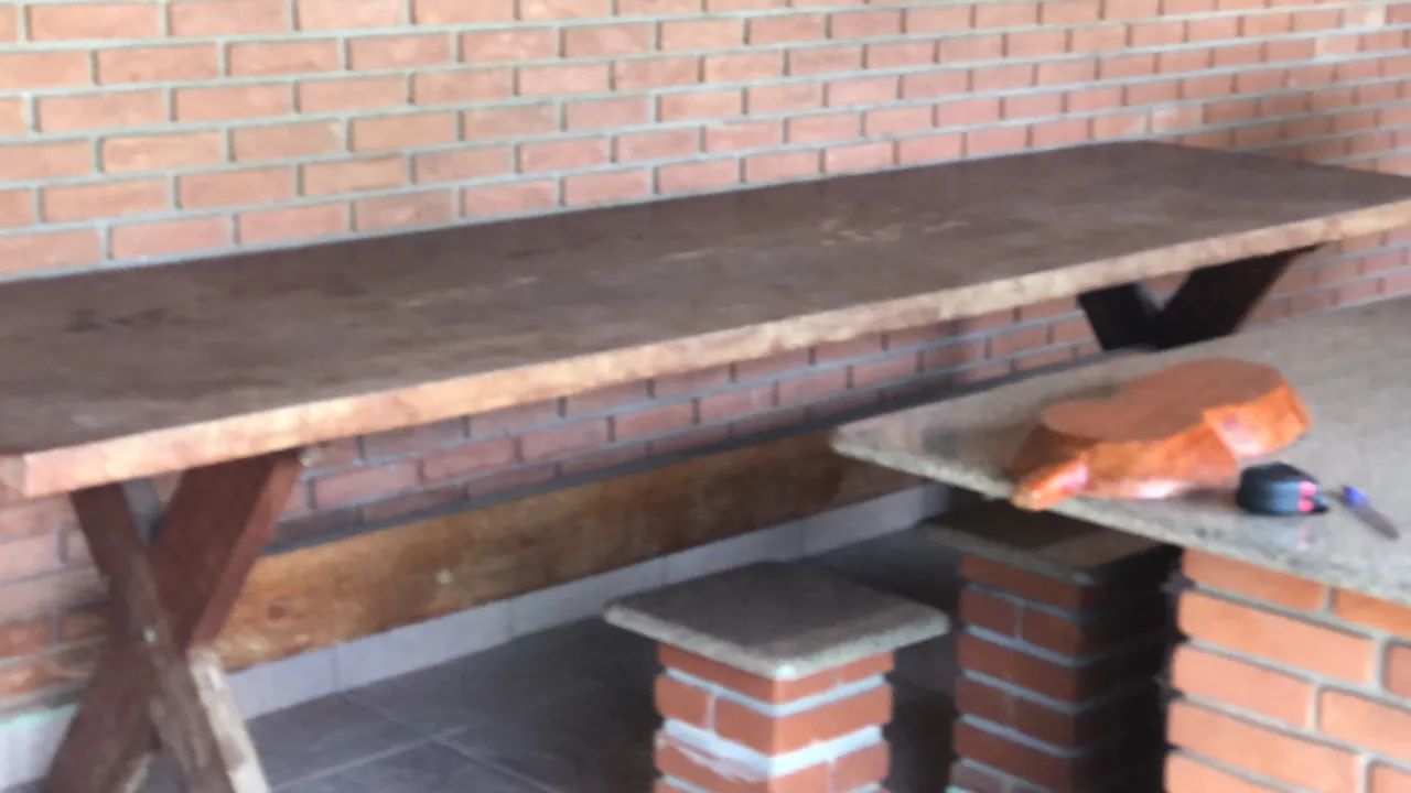 Mesa de madeira maciça 342/84 - Foto 5