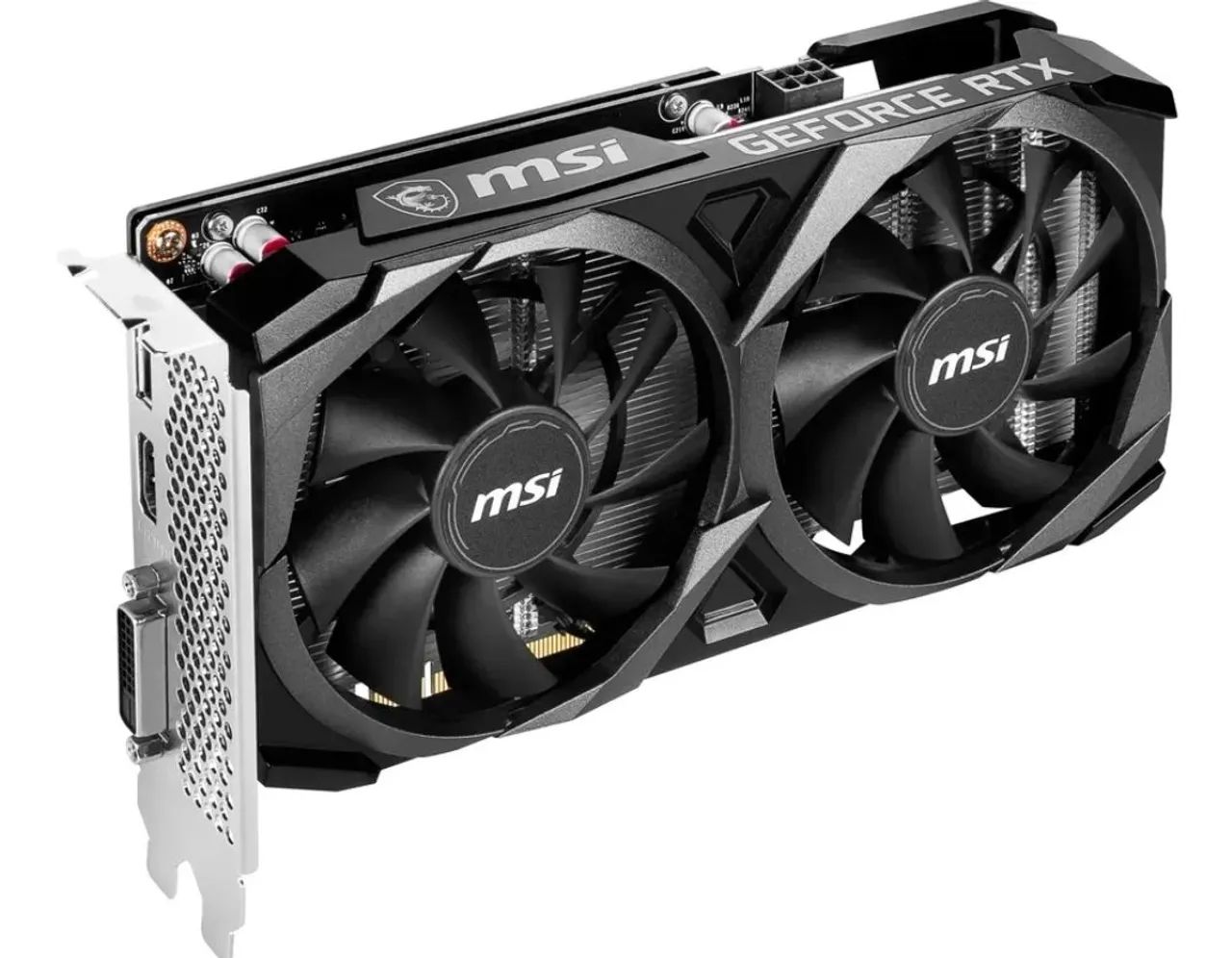 【中古】MSI RTX3050 VENTUS 2X XS 8G OC 6pin Placa De Vídeo Msi Rtx 3050 Ventus 2x Xs 8g Oc 8gb Preto - Placas