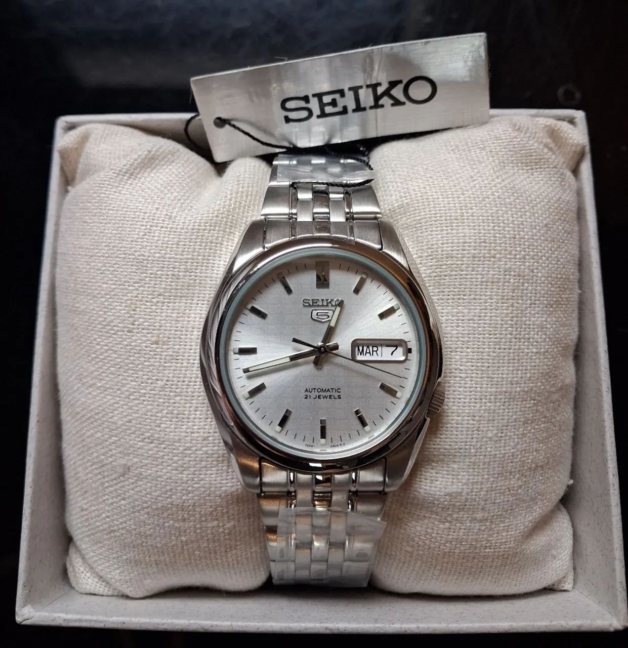 Relogio Seiko 5 SNK355 automático