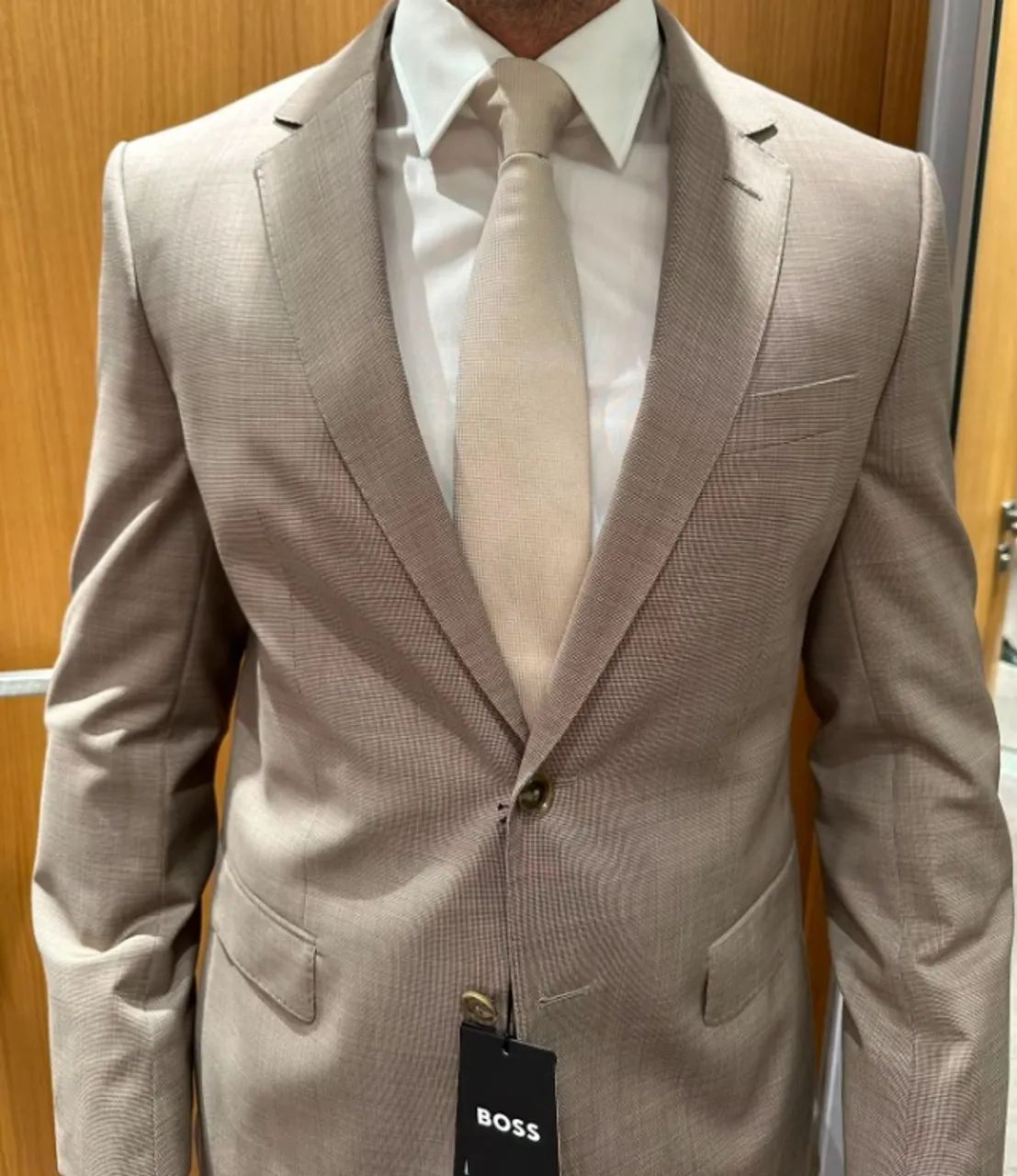 Terno Hugo Boss em Lã fria - Slim