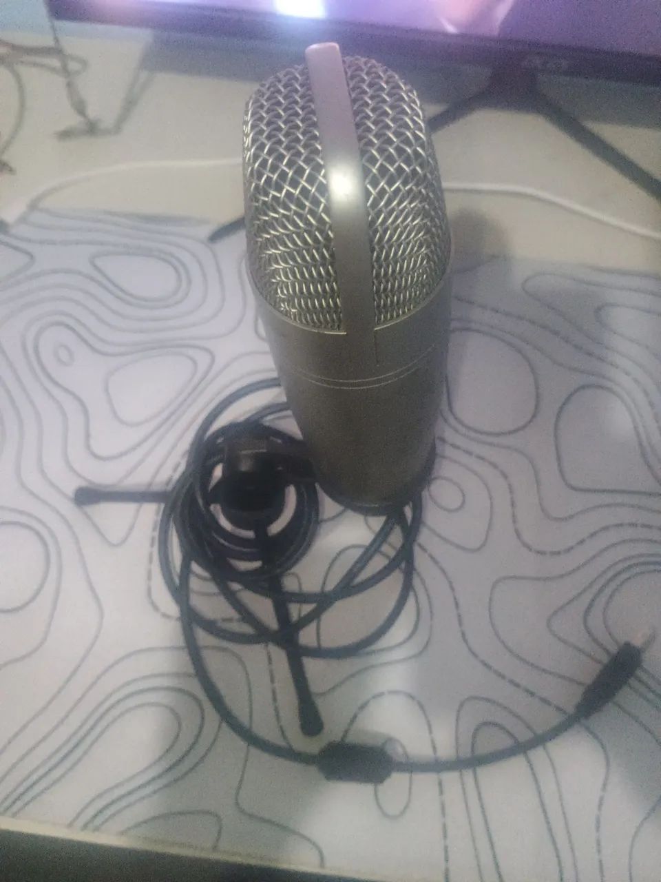? MICROFONE SAMSON CONDENSER USB ?451035417931294721