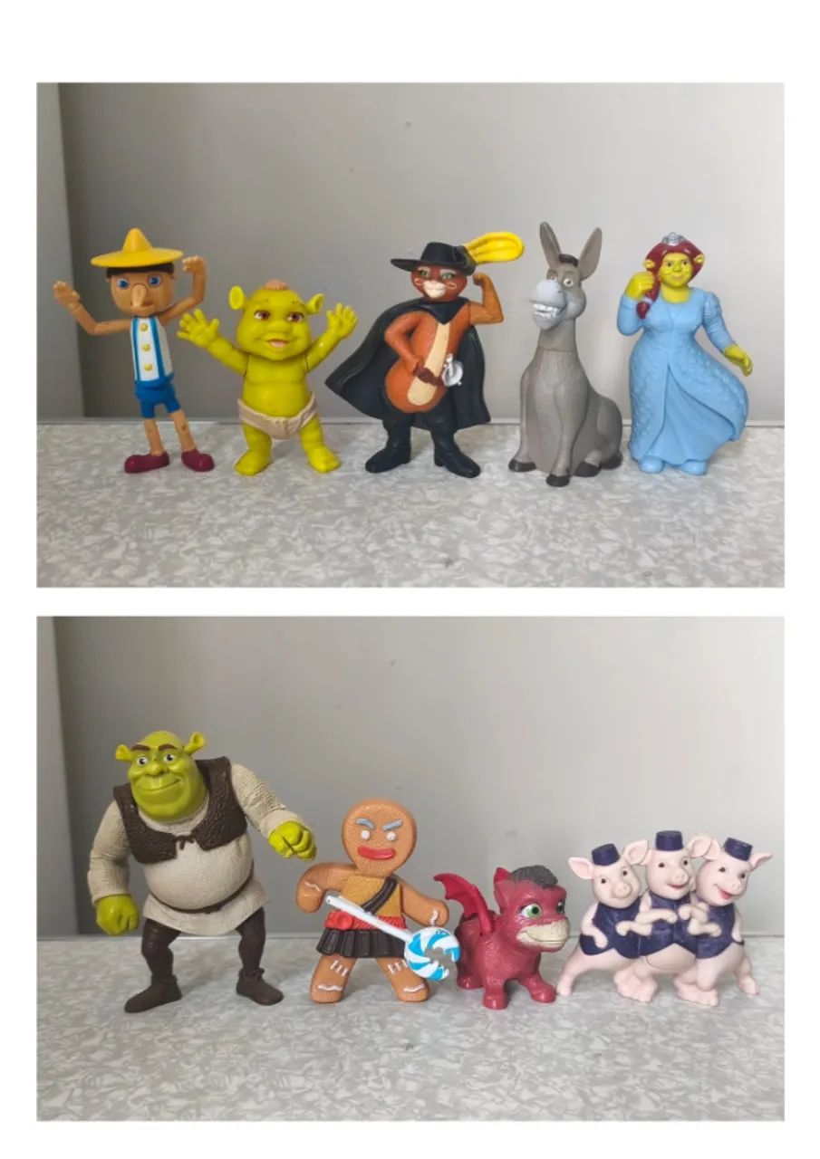 Lote 28 Miniaturas - Sonic,Scooby Doo, Disney e Meninas Super Poderosas,Shrek - Foto 4