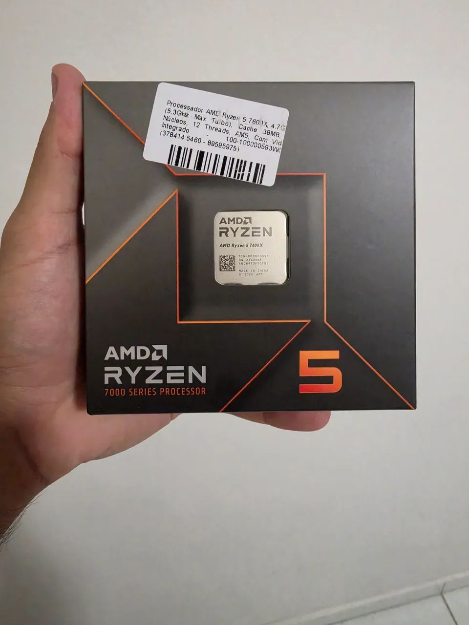 Processador AMD RYZEN 5 7600X