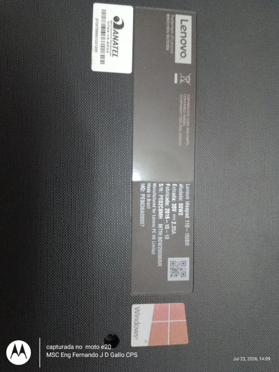 VENDE-SE NOTEBOOK LENOVO IDEAPAD (NOVÍSSIMO) - Foto 3
