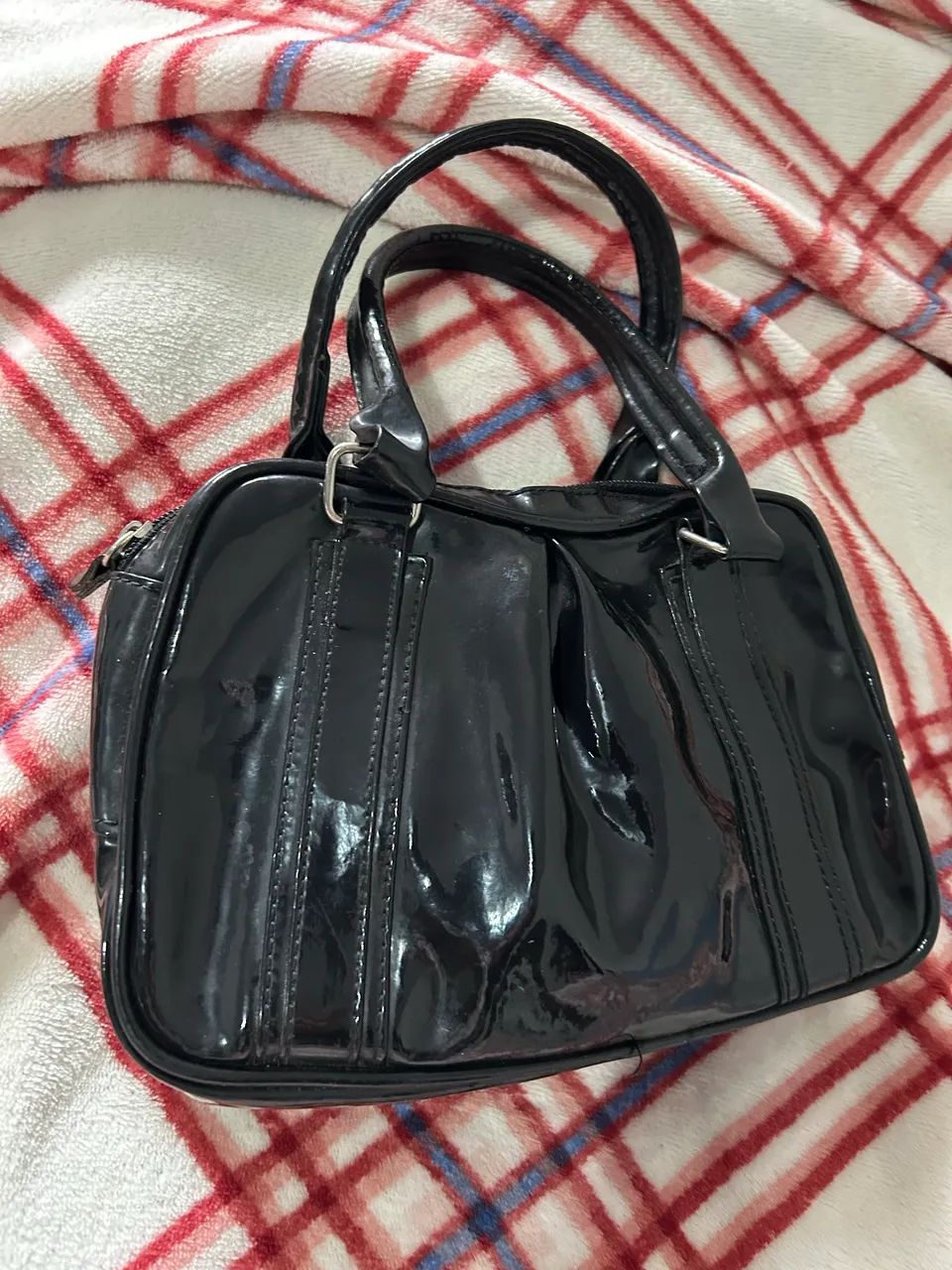 Bolsa de mão preta - Foto 2