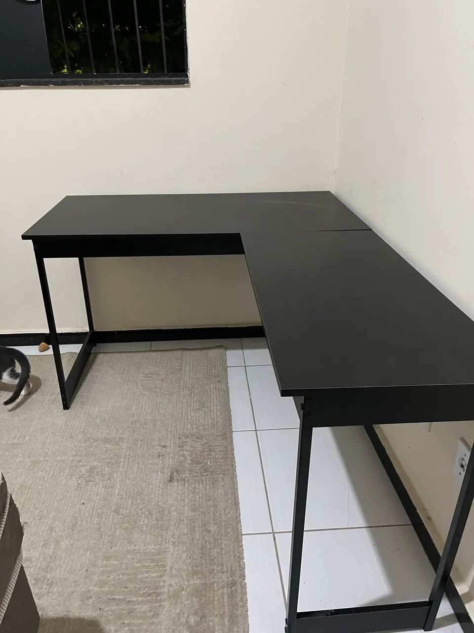 Mesa em L de escritório  - Foto 3