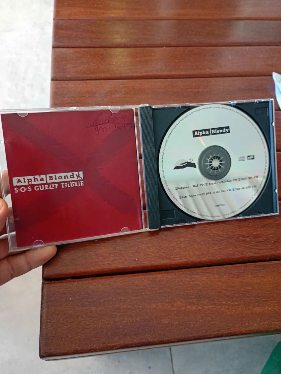 Cd de Reggae Alpha Blondy S.O.S Guerre Tribale - Foto 2