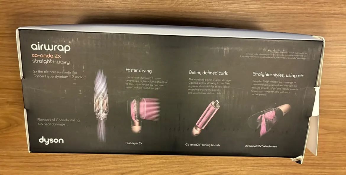Dyson Airwrap Co-anda2x HS09 Straight+Wavy Ceramic Pink/Rose Gold