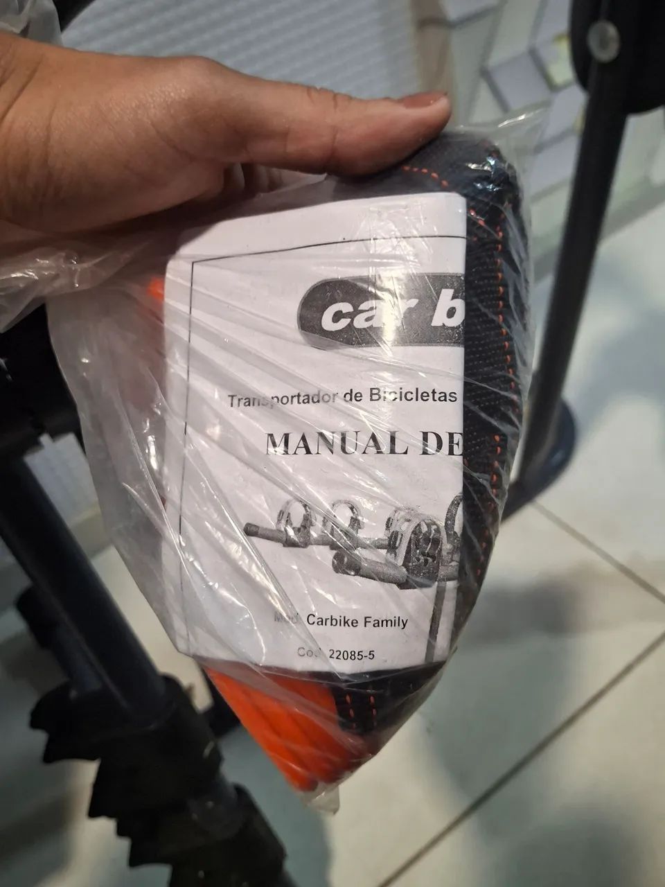 Suporte de carro para bicicleta (Peixinho) - Foto 3