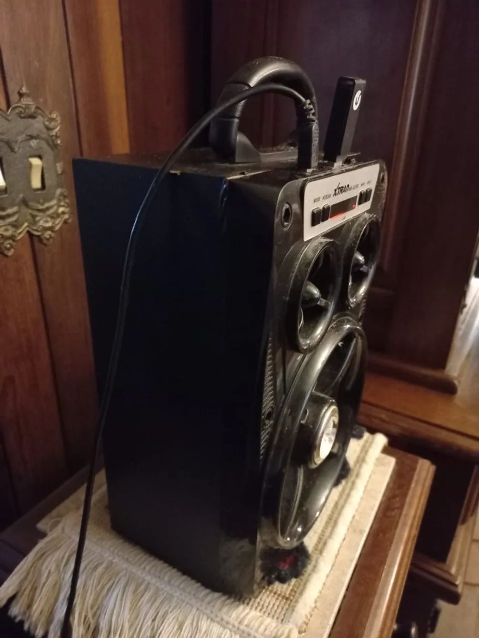 Caixa de Som Xtrad MS-167BT em ótimo estado - Foto 4