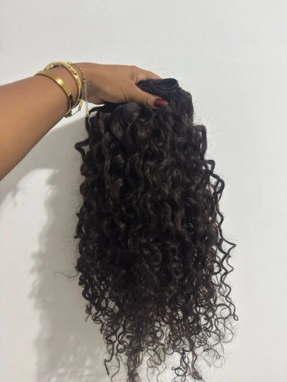 Cabelo cacheado 39cm