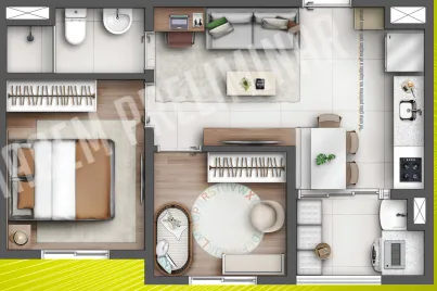 PLANTA 35m²