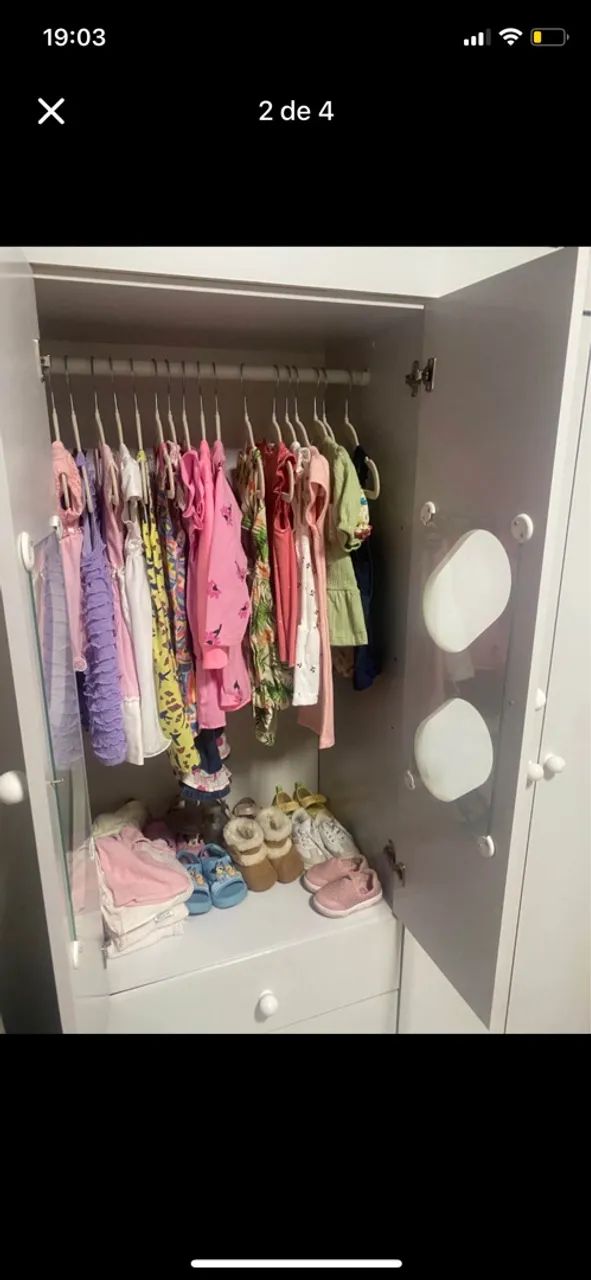 Guarda roupa infantil  - Foto 2