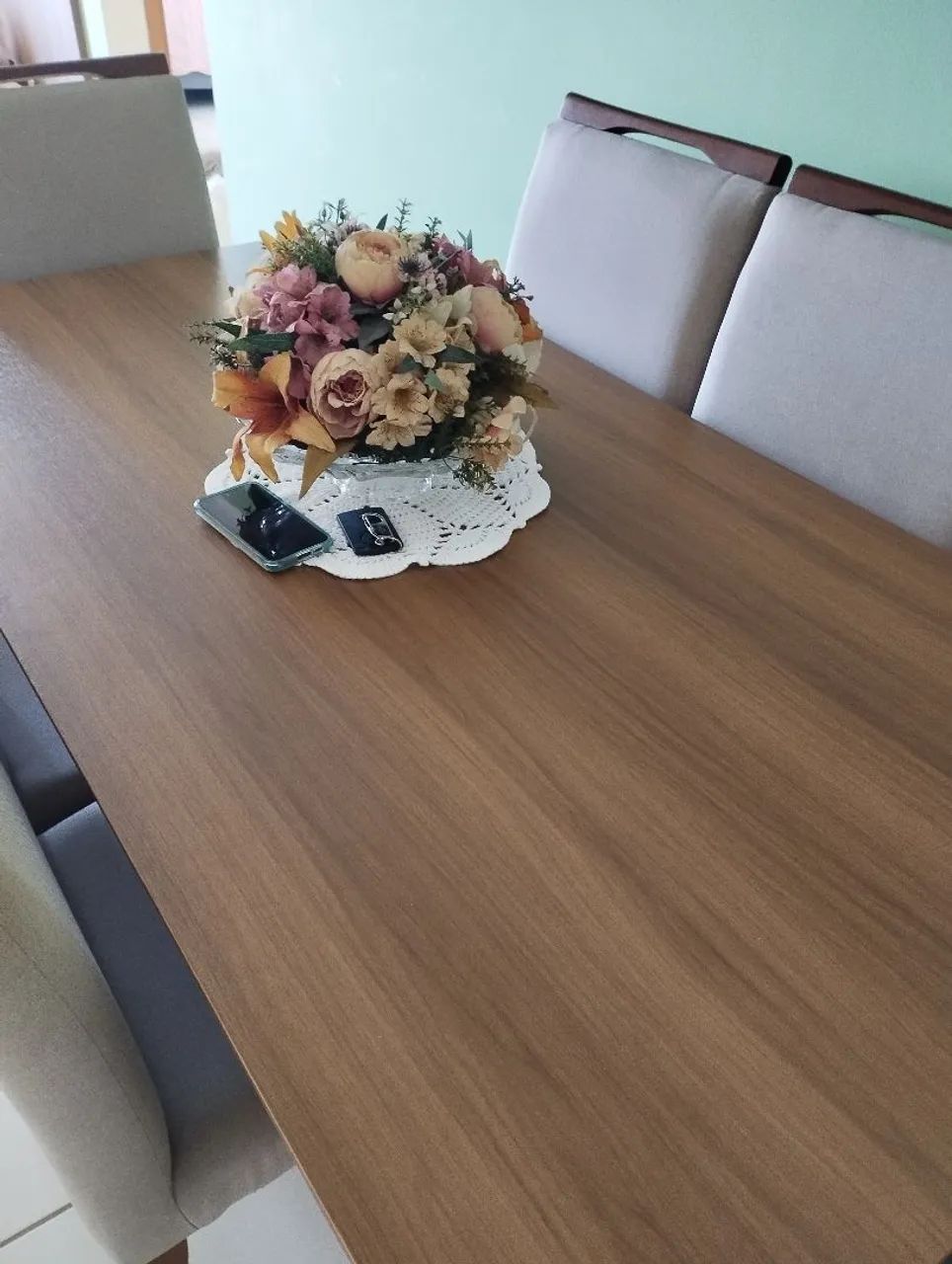 Mesa de jantar com seis cadeiras  - Foto 4