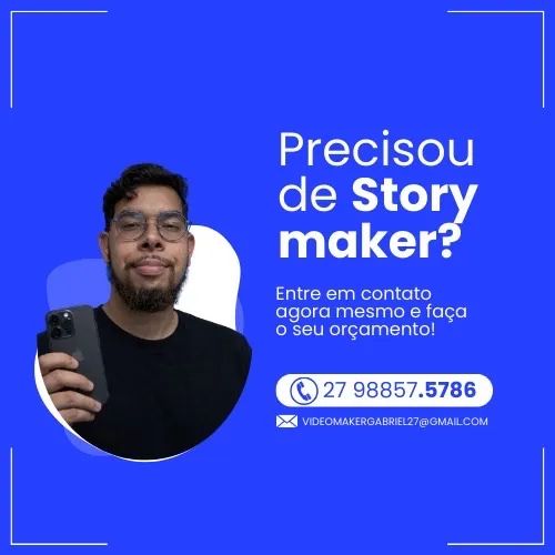 Seu evento merece stories à altura