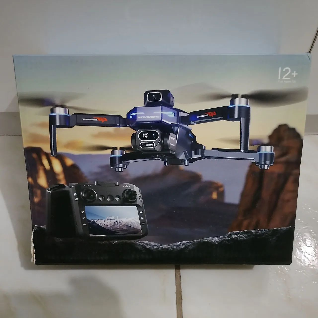 Drone GT8 - 2 Baterias - Estado de novo - Foto 3