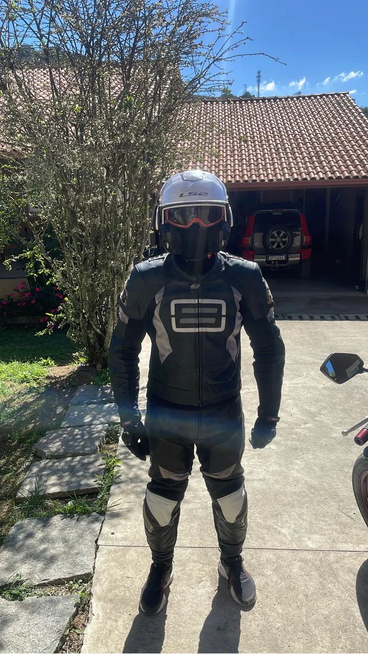 Macacão de motociclista 